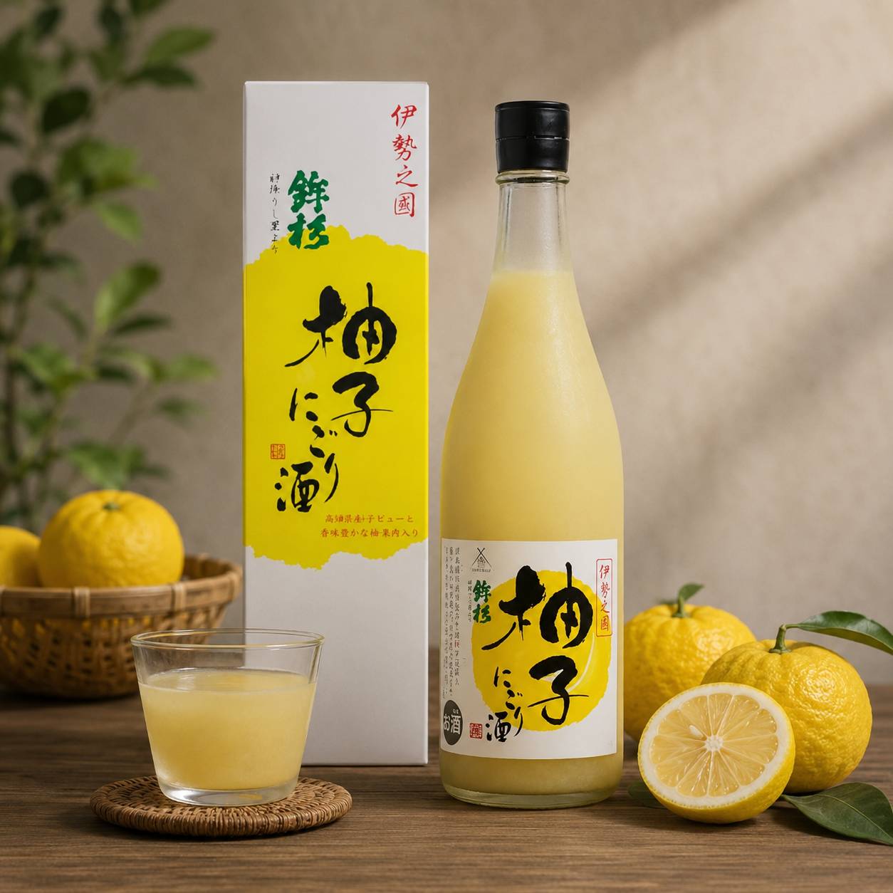 鉾杉柚子酒