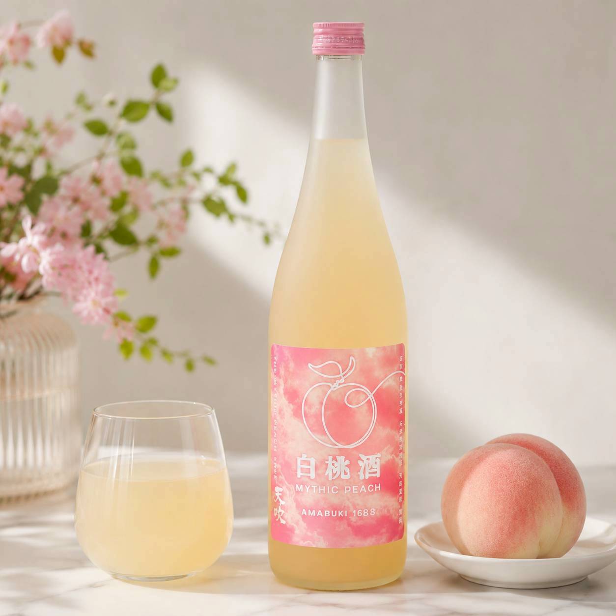 天吹水蜜桃酒