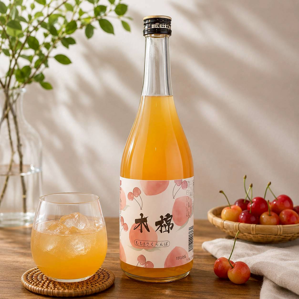 木棉水蜜桃櫻桃酒